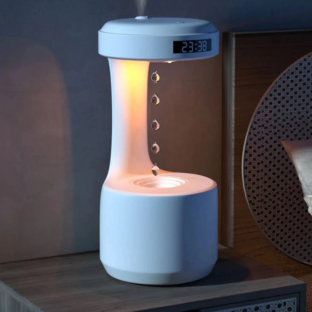 Humidificateur à vapeur froide anti-gravité