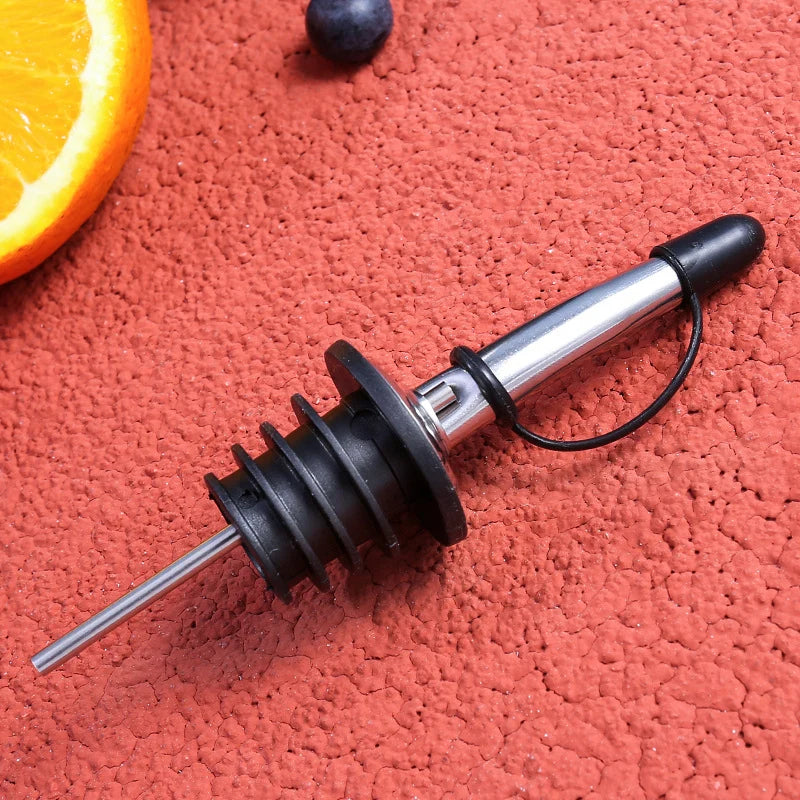 Accessoire de versement avec fermeture automatique pour bouteille 0