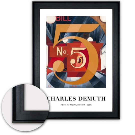 Affiche Murale Art Numérique Charles Demuth Figure 5 Pour Décoration Moderne 1