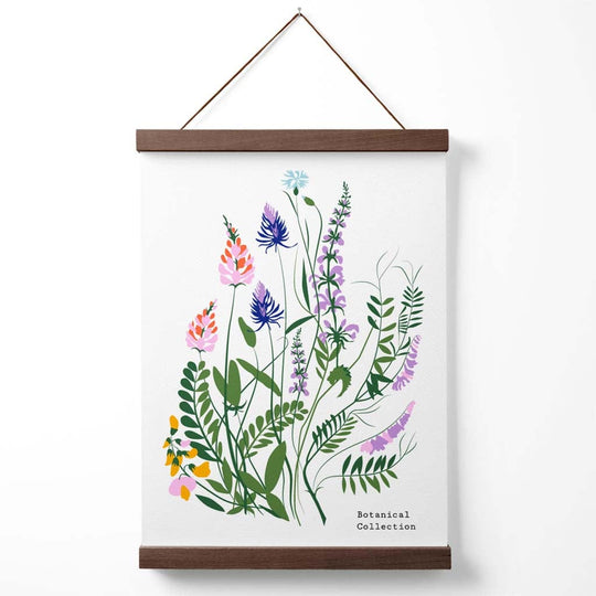 Affiche de fleurs sauvages avec cintre 4