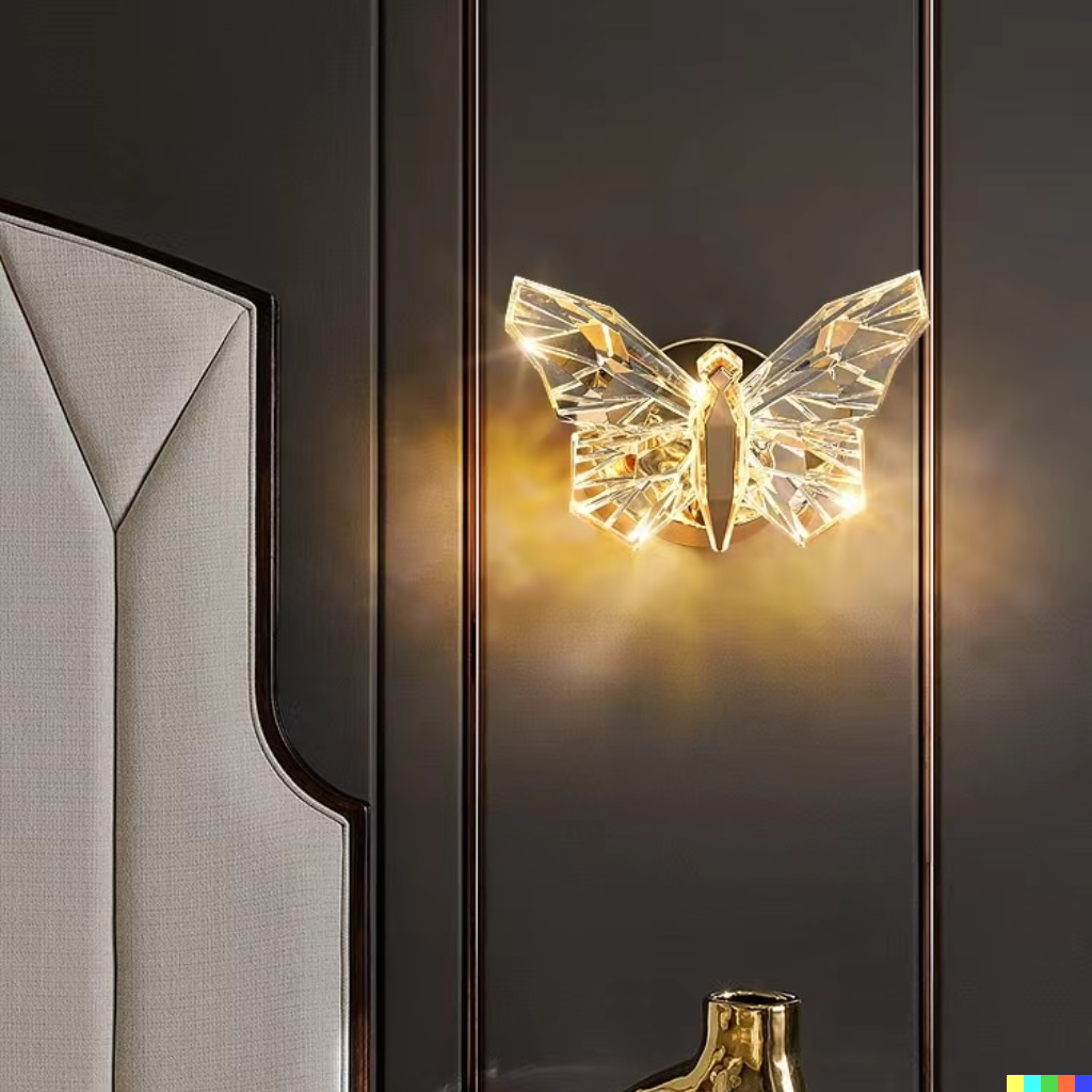 Applique Murale LED Papillon Nordic 1