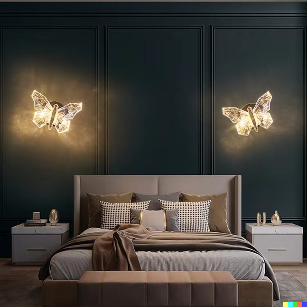 Applique Murale LED Papillon Nordic 3