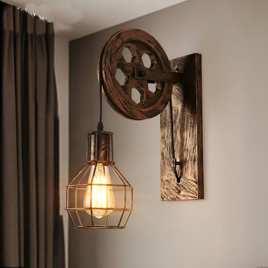 Applique Murale LED Vintage Industrielle 3