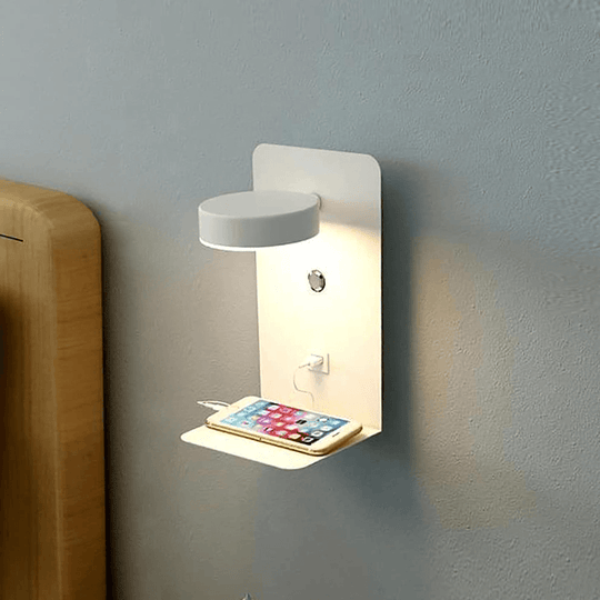 Applique Murale Rotative avec Station de Charge Intégrée 2