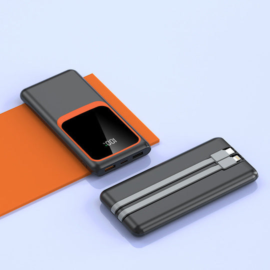 Banque d'alimentation portable avec charge rapide et affichage numérique 0