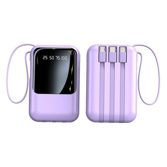 Banque d'alimentation portable compacte multifonction pour hommes et femmes 2