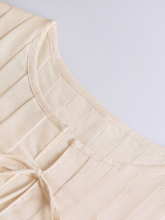 Blouse en Coton et Lin avec Bretelles pour Femmes 3