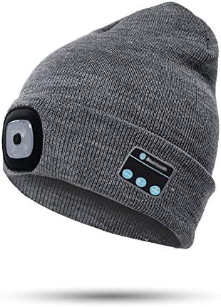 Bonnet Bluetooth Unisexe avec Écouteurs Sans Fil et Lumière Intégrée 2
