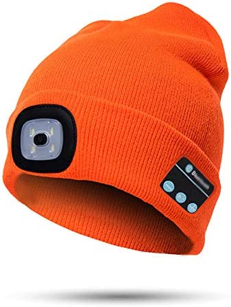 Bonnet Bluetooth Unisexe avec Écouteurs Sans Fil et Lumière Intégrée 9