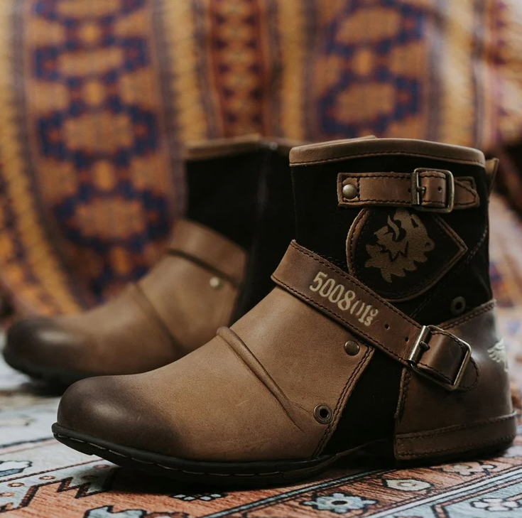 Bottes Homme Vintage Style Classique 1