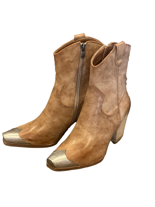 Bottes Western Casual Femme en Nubuck 0