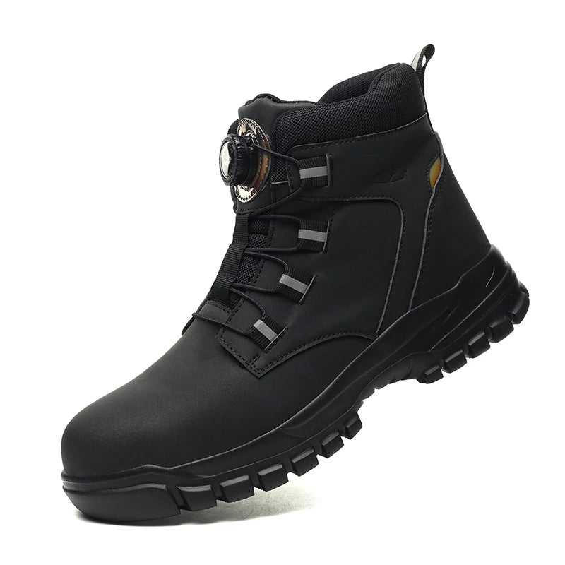 Bottes de Travail Homme Imperméables Antidérapantes 7