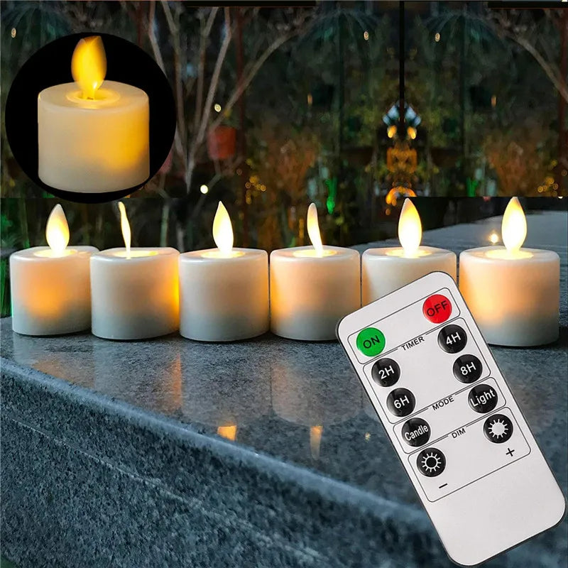 Bougie LED sans Flamme Flickerlite avec Flamme Mobile 1