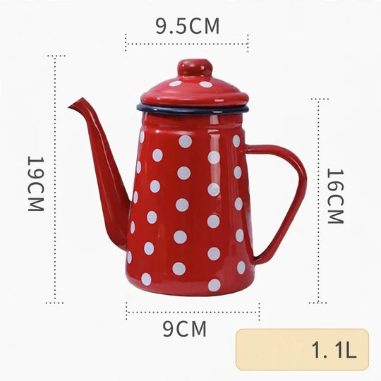 Bouilloire Manuelle à Bec Fin pour Infusion Café 1,1 L Moderne 6