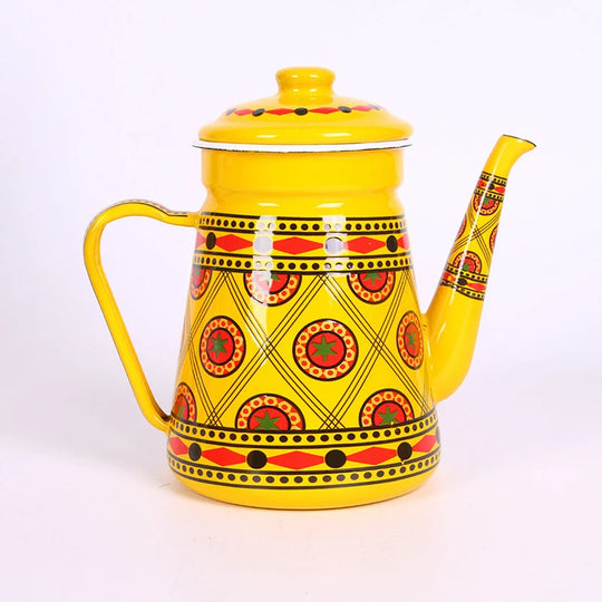 Cafetière à col de cygne pour femme style rétro 5