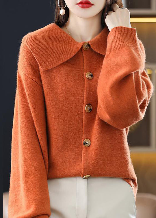 Cardigan Femme Col Claudine Bouton 1