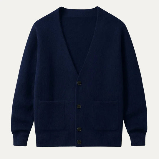 Cardigan Homme Cachemire Classique à Boutons 3
