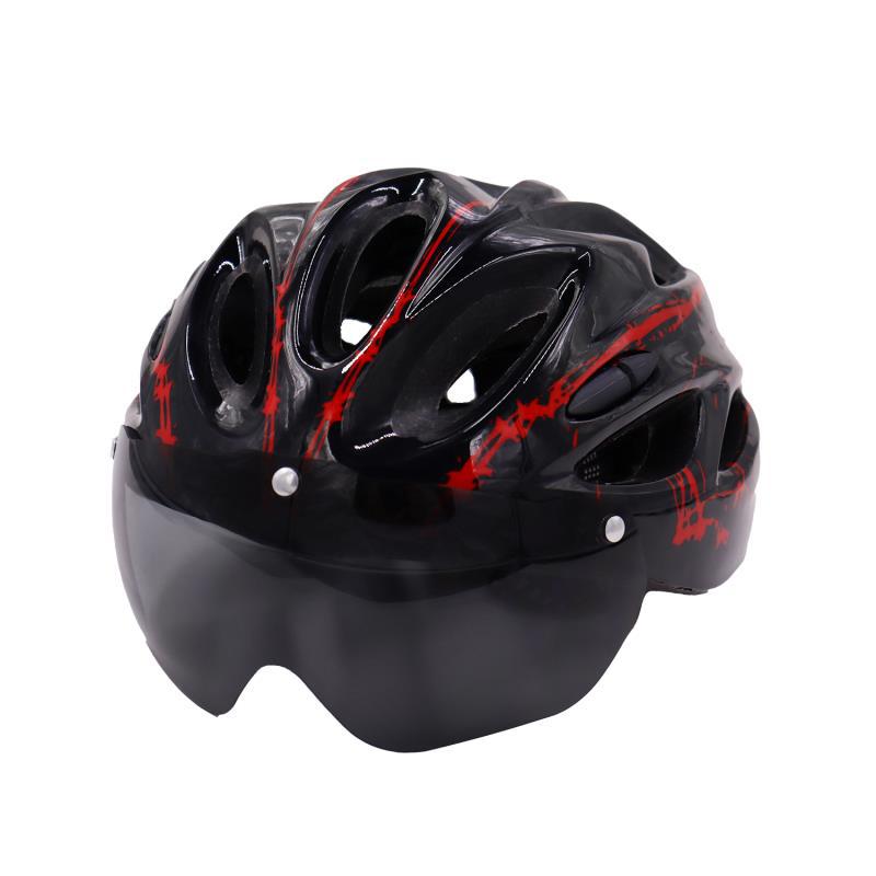 Casque de vélo homme léger ventilé avec visière amovible et ajustement réglable 2