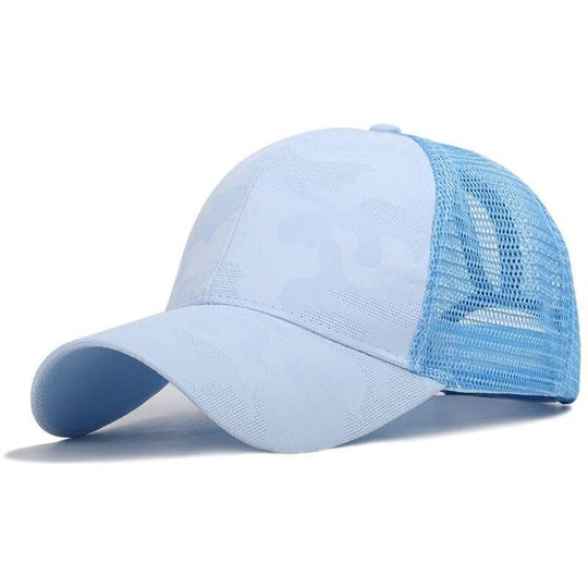 Casquette de Baseball Femme Tendance avec Trou pour Chignon Ajustable 3