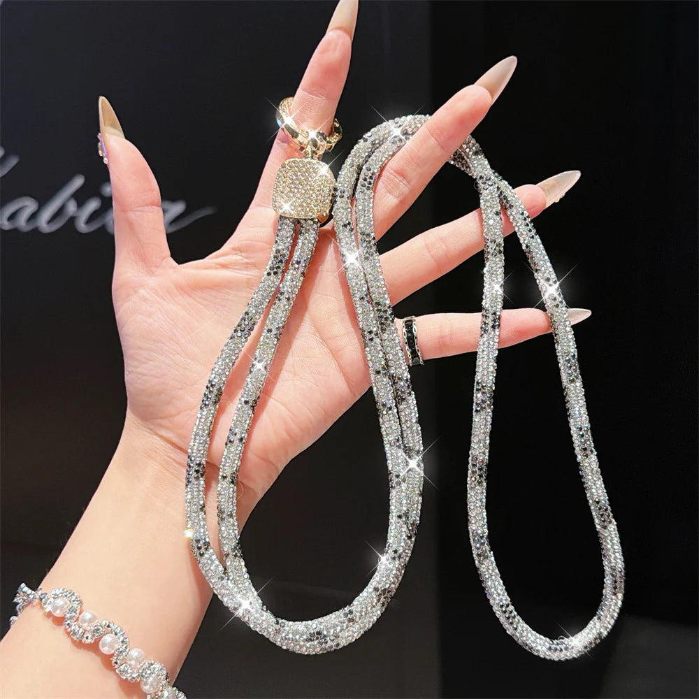 Chaînette Lunettes Brillante Ajustable pour Femme 5