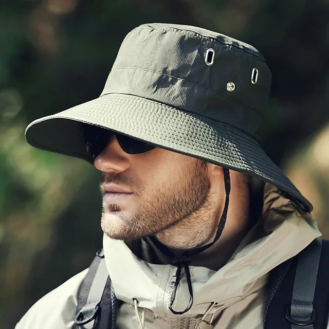 Chapeau de Pêche Homme Été avec Protection UV 3