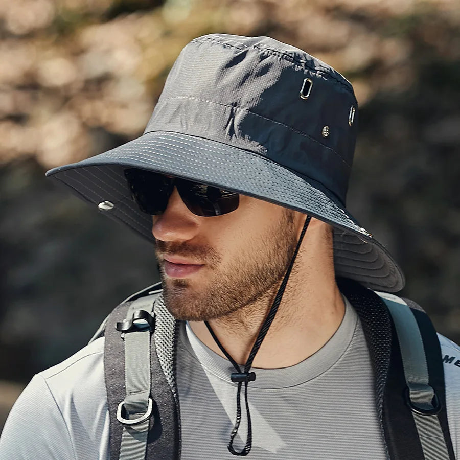Chapeau de Pêche Homme Été avec Protection UV 7