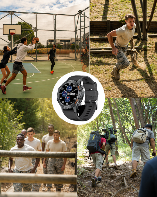 Montre Intelligente Militaire Multifonctionnelle