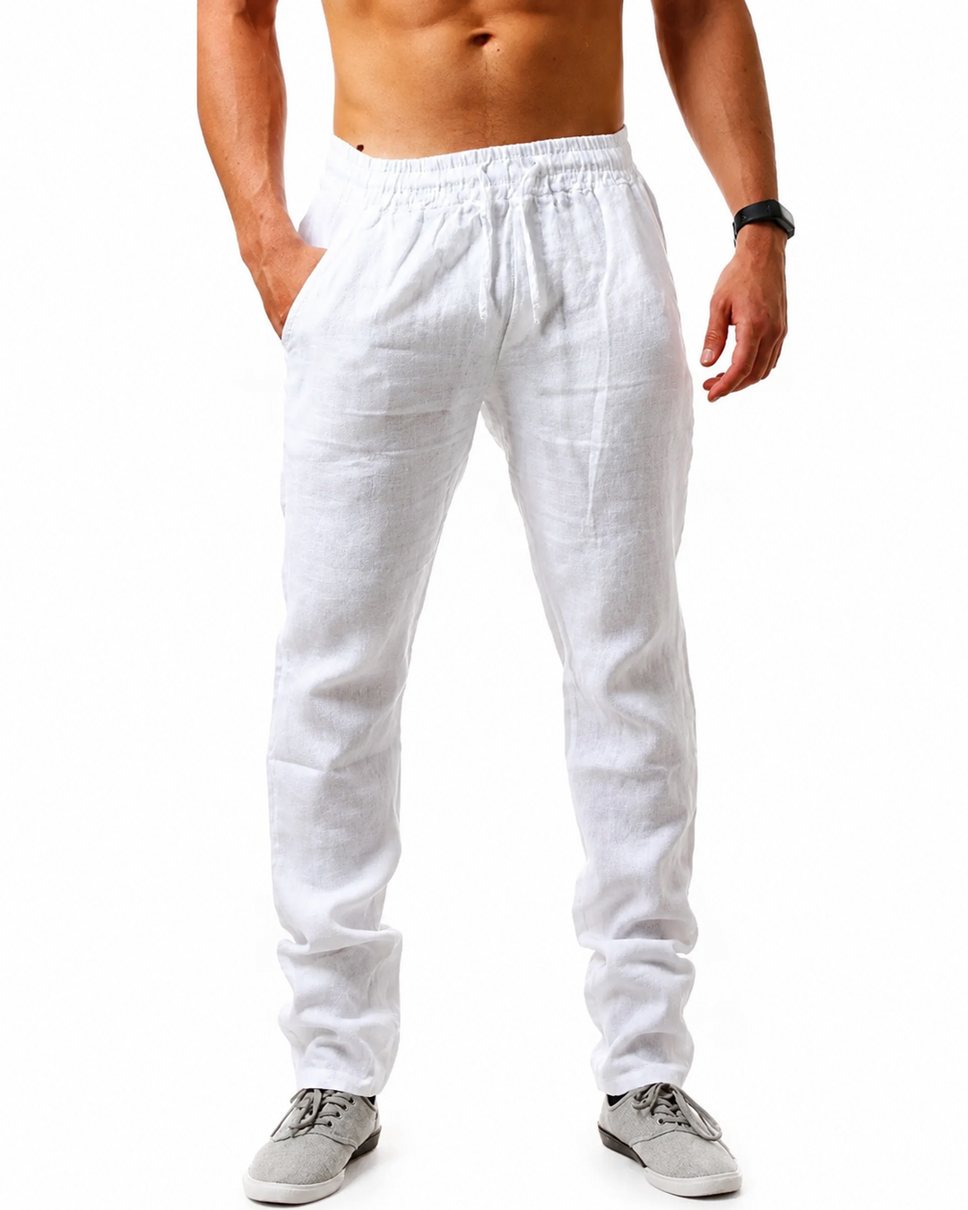 Pantalon de fitness décontracté et respirant pour homme