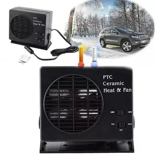 Chauffage portable pour voiture avec thermostat automatique 12 V 5