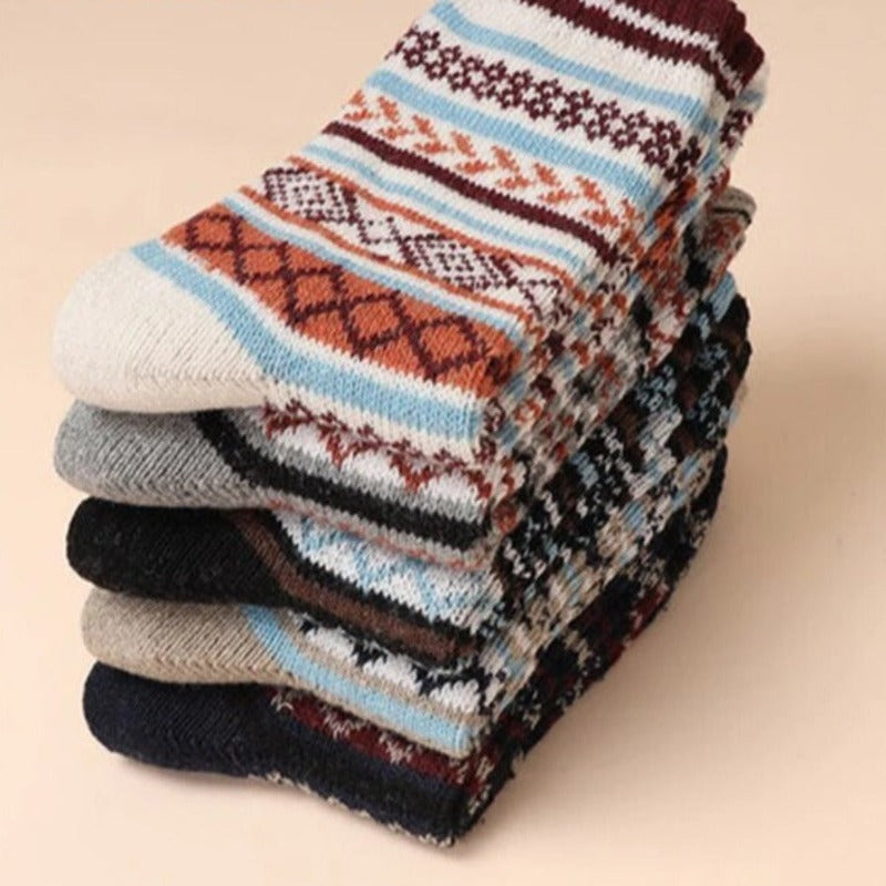 Chaussettes Unisexes d'Hiver Confortables en Mélange Respirant 2