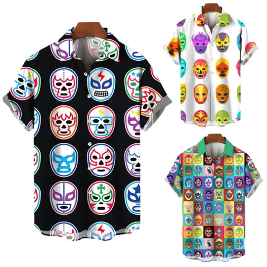 Chemise Décontractée Luchador Ensemble #2 0