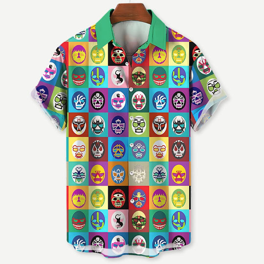 Chemise Décontractée Luchador Ensemble #2 3