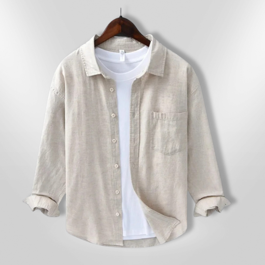 Chemise Homme Décontractée Tissu Léger Respirant 2