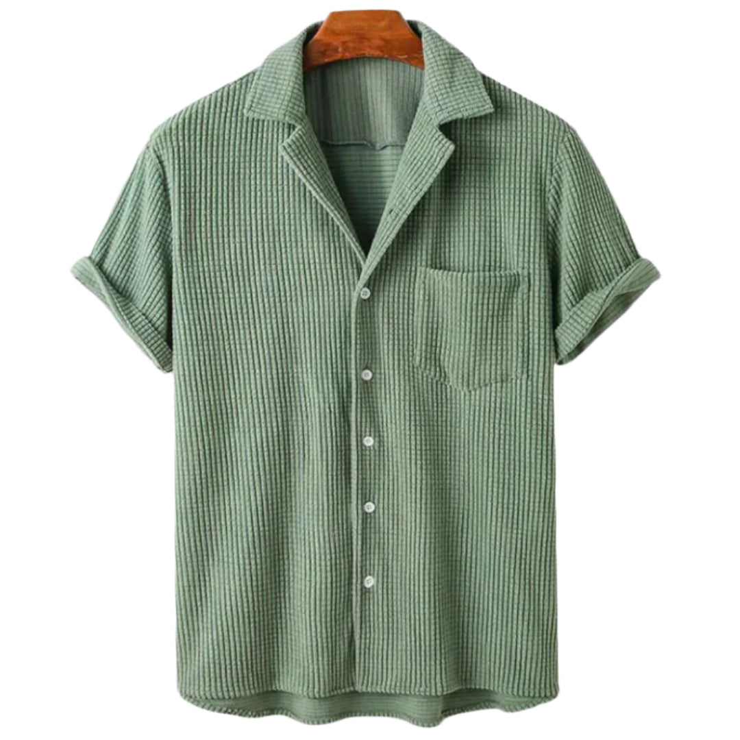 Chemise en Tricot Décontractée à Boutons 0