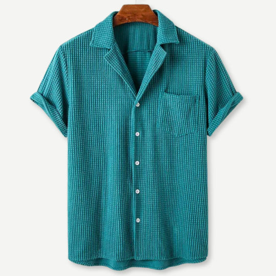 Chemise en Tricot Décontractée à Boutons 2