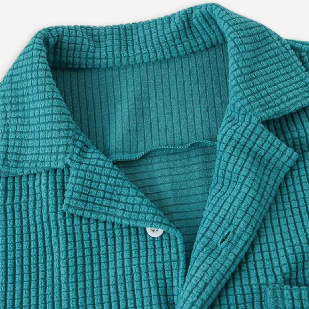 Chemise en Tricot Décontractée à Boutons 3