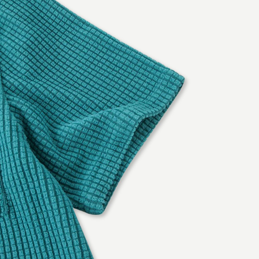 Chemise en Tricot Décontractée à Boutons 4