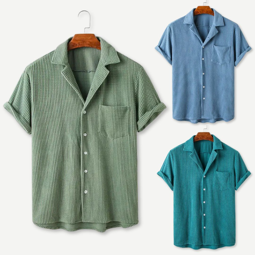 Chemise en Tricot Décontractée à Boutons 5