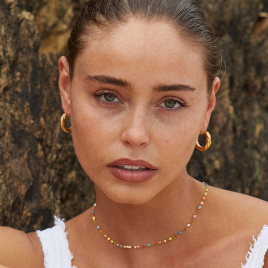 Collier Ras du Cou Coloré Tendance 1