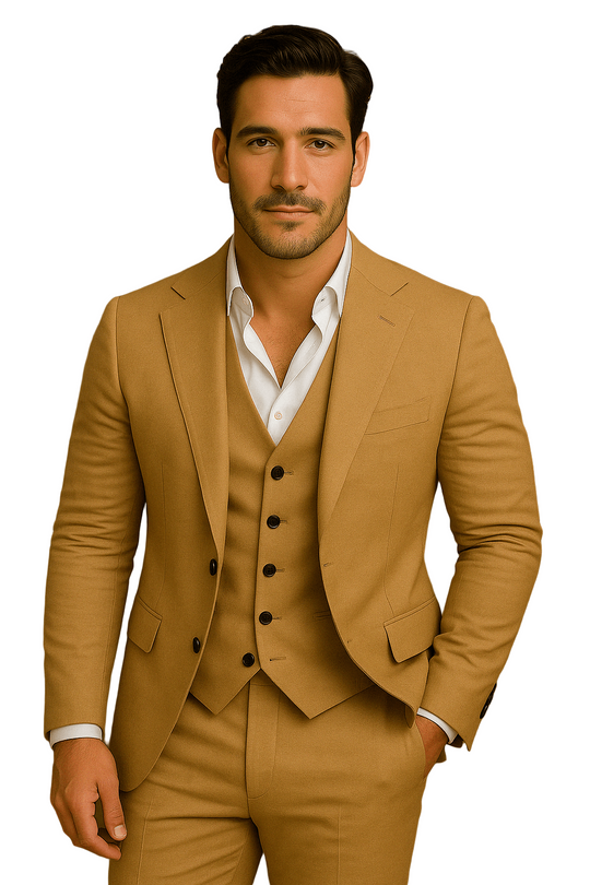 Costume Homme 3 Pièces Chic Pour Mariage et Événements Formels 2