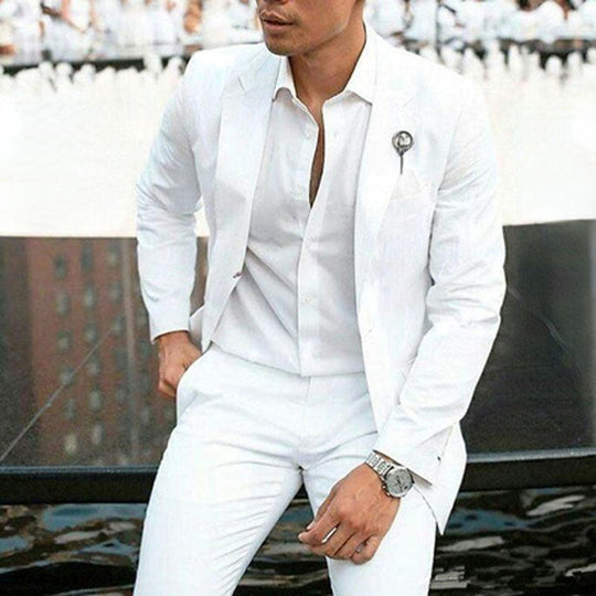 Costume pour Hommes Ajustement Slim Moderne 1