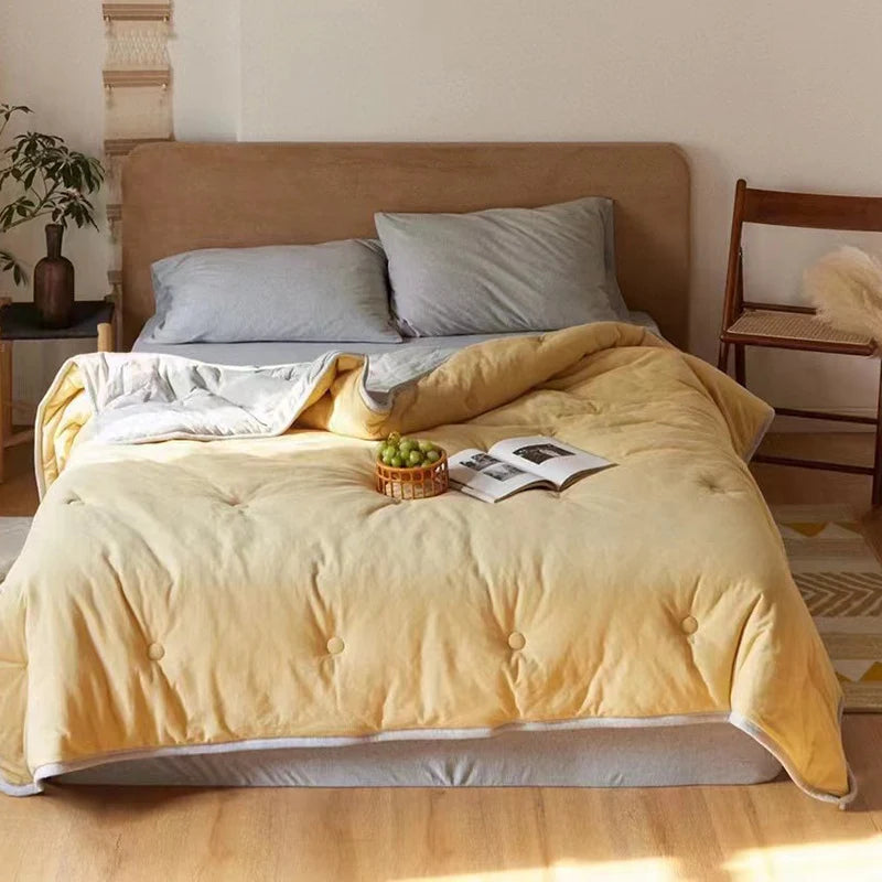 Couette Réversible Légère et Confortable pour Femme et Homme 0