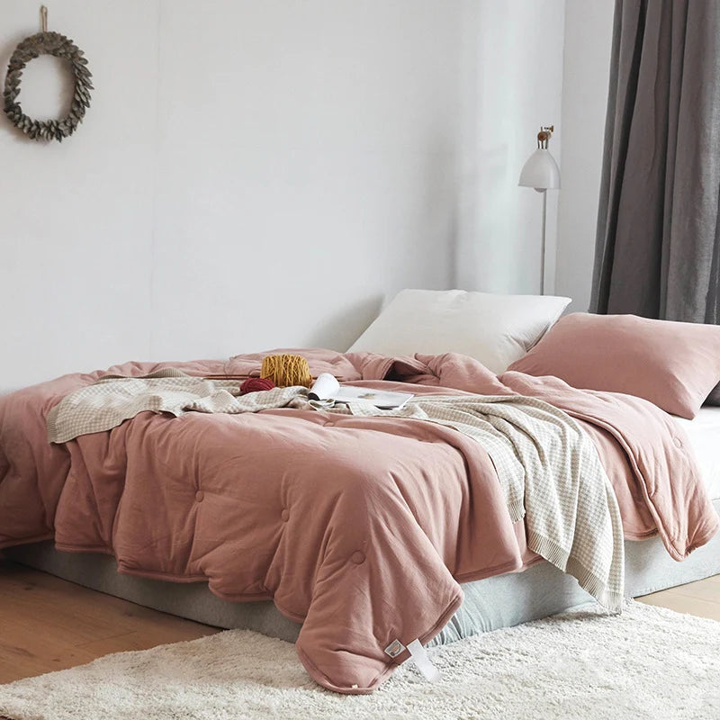 Couette Réversible Légère et Confortable pour Femme et Homme 8