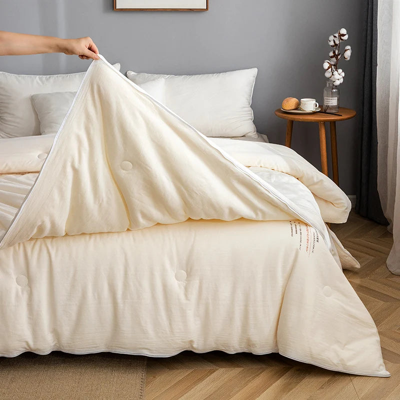 Couette réversible toutes saisons respirante pour femme et homme 0