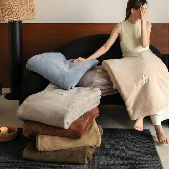 Couverture unie pour femme style classique 1