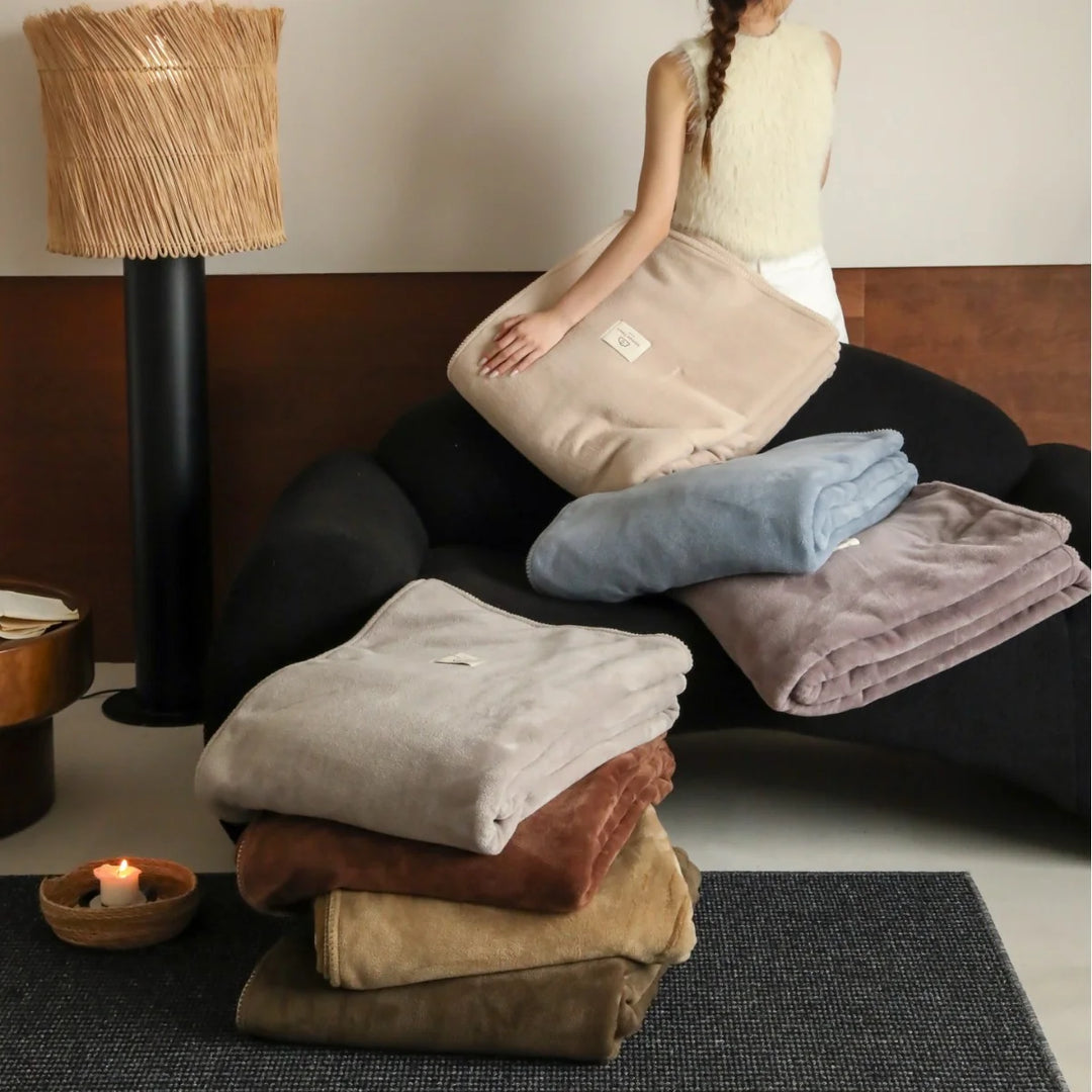Couverture unie pour femme style classique 2