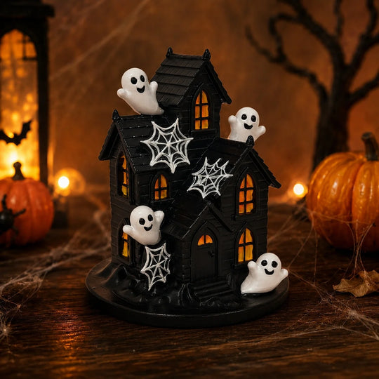 Décoration Halloween Maison Fantômes Lumineuse pour Intérieur et Extérieur 3