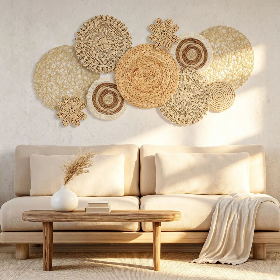 Décoration Murale Tissée Artisanale pour Intérieur 0
