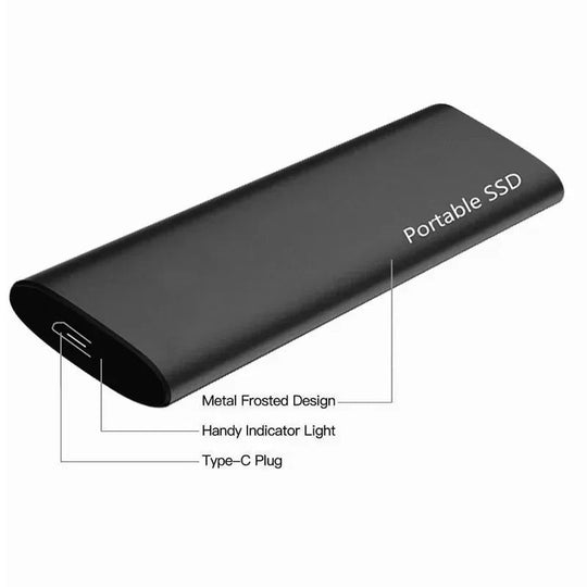 Disque Dur Externe Portable 2 To Ultra Fin 8