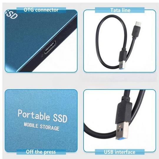 Disque Dur Externe Portable Compact 256 Go à 2 To 5